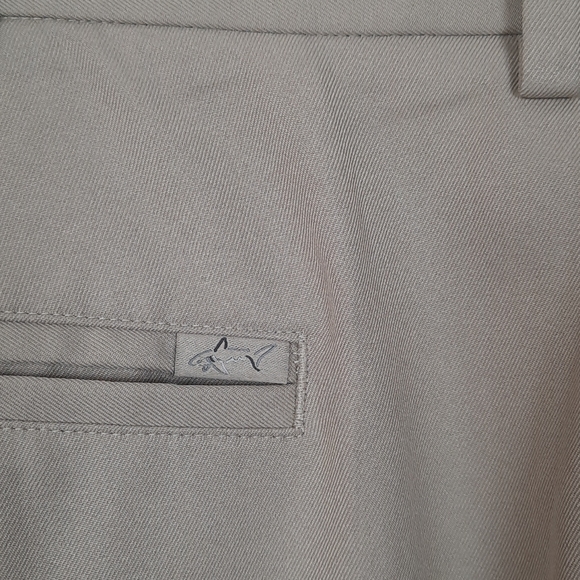 Greg Norman Khaki  Golf Slacks ⛳  Size  42x30 - Picture 4 of 10